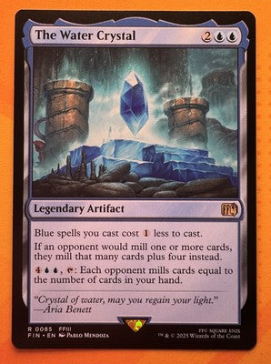 The Water Crystal Final Fantasy Rare MTG TCG