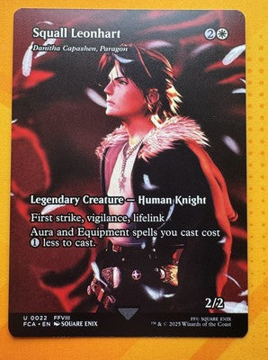 Squall Leonhart - Danitha Capashen, Paragon (Showcase) Final Fantasy MTG TCG CCG