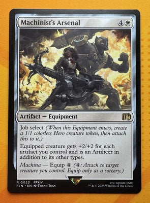 Machinist's Arsenal Final Fantasy Rare MTG TCG CGC