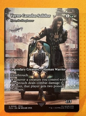 Vayne Carudas Solidor - Fynn, the Fangbearer (Showcase) Final Fantasy MTG TCG