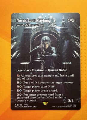 Noctis Lucis Caelum - Kenrith, the Returned King (Showcase) Final Fantasy