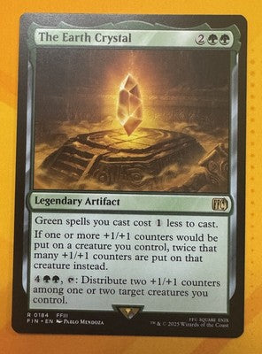 The Earth Crystal 184 Final Fantasy RARE MTG TCG CCG - Nexum Cards and More!