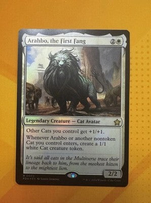 Arahbo, the First Fang Foundations Foil Rare MTG TCG CCG