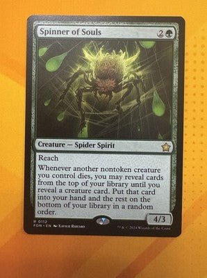 Spinner of Souls Foundations Rare MTG TCG CCG
