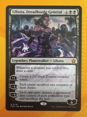 Liliana, Dreadhorde General Foundations Regular - Nexum Cards and More!