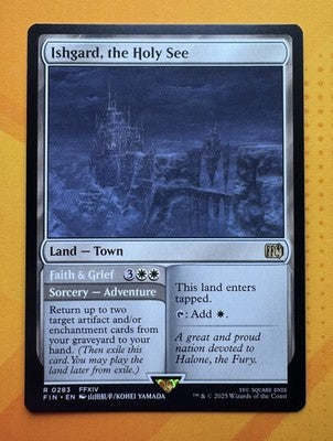 Ishgard, the Holy See Final Fantasy Rare MTG TCG CCG
