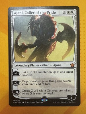 Ajani, Caller of the Pride Foundations Rare MTG TCG CCG