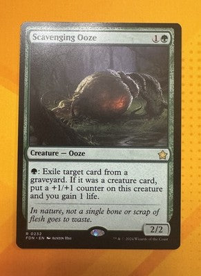 Scavenging Ooze Foundations Rare MTG TCG CCG