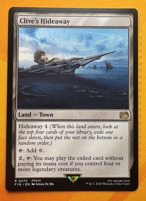 Clive's Hideaway Final Fantasy MTG TCG CCG