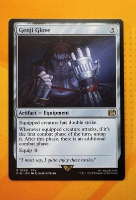 Genji Glove Final Fantasy Rare MTG TCG CCG