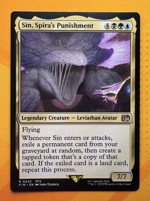 Sin, Spira's Punishment Final Fantasy Rare MTG TCG CCG