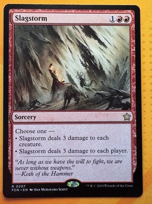 Slagstorm Foundations Rare MTG TCG CCG