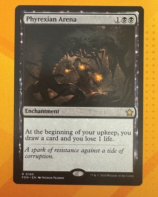 Phyrexian Arena Foundations Regular - Nexum Cards and More!