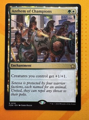Anthem of Champions Foundations Rare MTG TCG CCG
