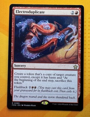Electroduplicate Foundations Rare MTG TCG CCG