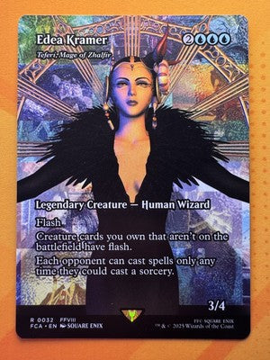 Edea Kramer-Teferi, Mage of Zhalfir (Showcase) Final Fantasy Rare MTG TCG CCG - Nexum Cards and More!