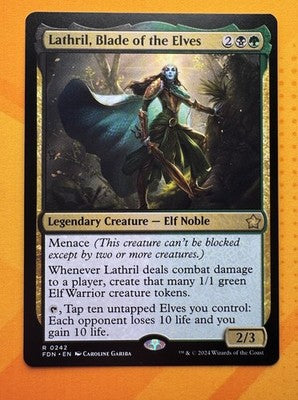Lathril, Blade of the Elves Foundations Rare MTG TCG CCG