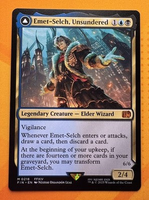 Emet-Selch, Unsundered Final Fantasy Mythic MTG TCG CCG