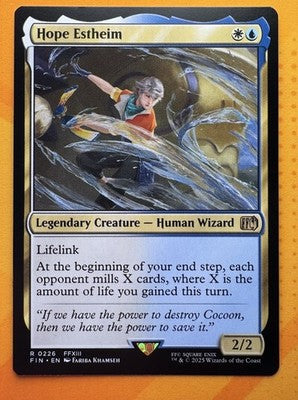 Hope Estheim Final Fantasy Rare MTG TCG CCG