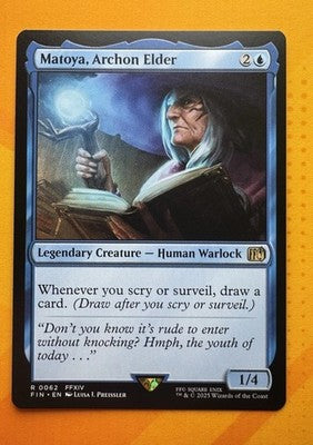 Matoya, Archon Elder Final Fantasy RARE MTG TCG CCG