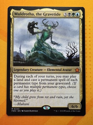 Muldrotha, the Gravetide Foundations Rare MTG TCG CCG - Nexum Cards and More! Nexum Cards and More!