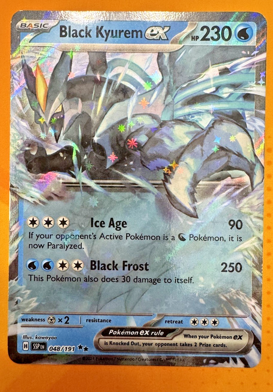 Black Kyurem ex 048/191 Sv08: Surging Sparks Holo - Nexum Cards and More!