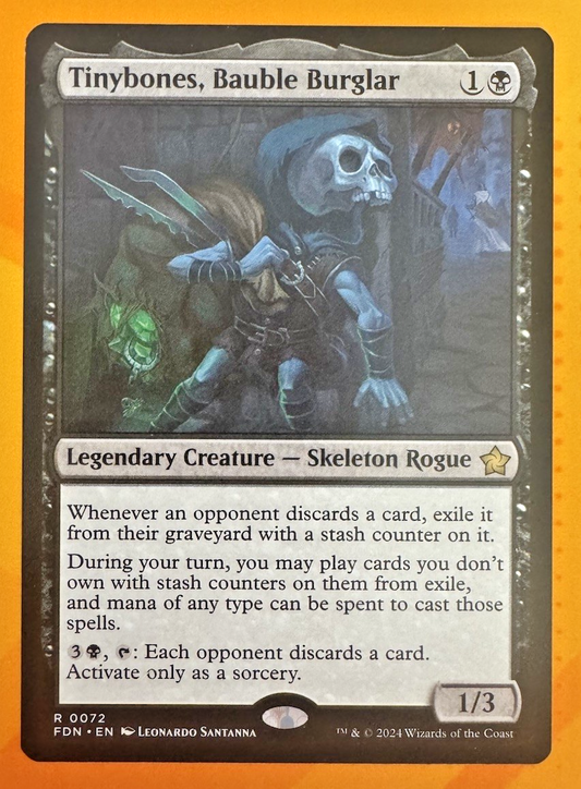 Tinybones, Bauble Burglar 72 MTG FOUNDATIONS RARE MTG TCG CCG - Nexum Cards and More!