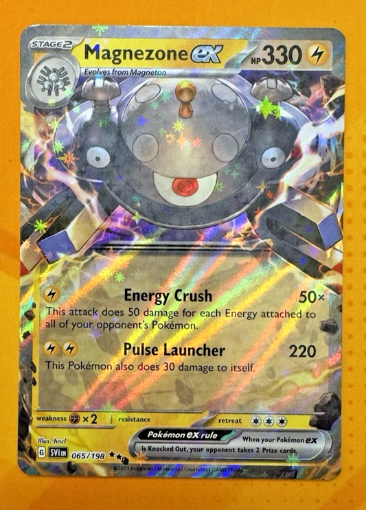 Magnezone ex 065/198 Sv01: Scarlet & Violet Base Set Holo Double Rare Pokemon - Nexum Cards and More!