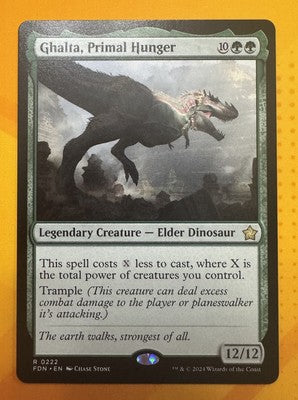 Ghalta, Primal Hunger Foundations Regular MTG TCG CCG - Nexum Cards and More!