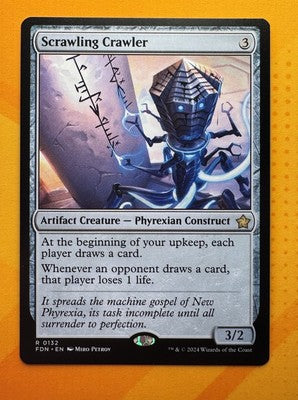 Scrawling Crawler Foundations Rare MTG TCG CCG - Nexum Cards and More!